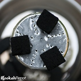 natural coals on a vortex bowl