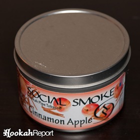 Social Smoke Cinnamon Apple Tobacco tin