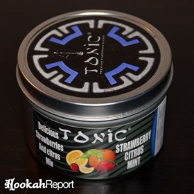 Tonic Hookah Tobacco Strawberry Citrus Mint tin
