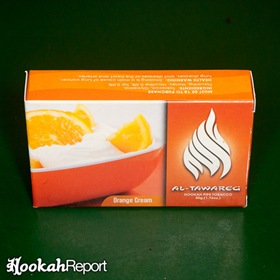 Al Tawareg Orange Cream Flavor Packaging